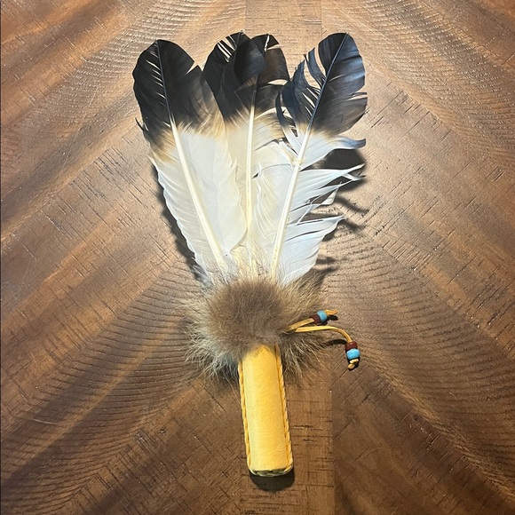 Native American Smudging Fan - Picture 3 of 5